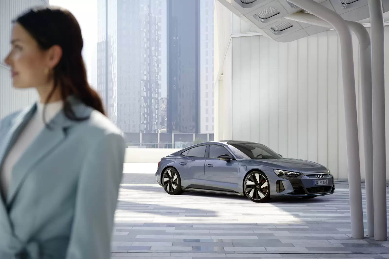 Audi e-tron mit dem Audi on demand subscribe Abo fahren